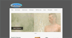 Desktop Screenshot of hidrostyle.com.ar
